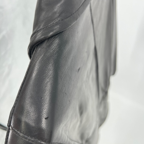 Men's Real Leather Jacket with DuPont Insulation - Picture 12 of 13